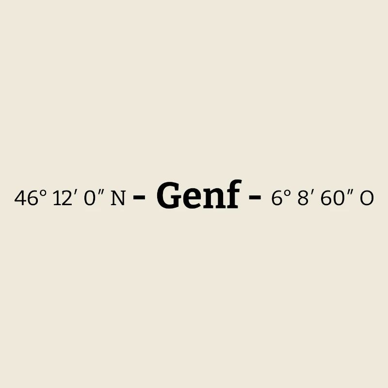 Coordonnées Genève