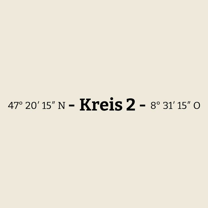 Coordinates District 2 Zurich