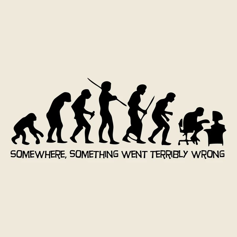 L évolution de l'homme