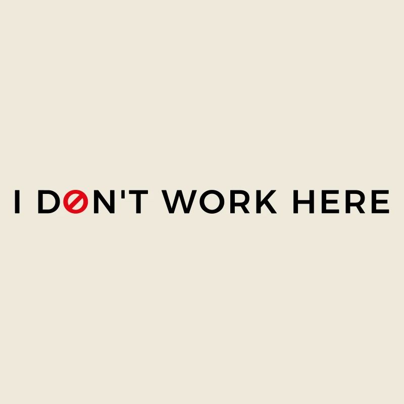 I don't work here.