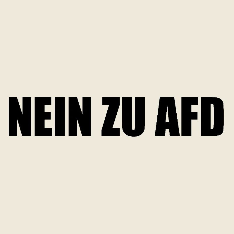 No to afd