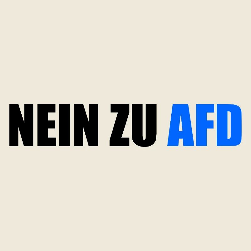 No to afd