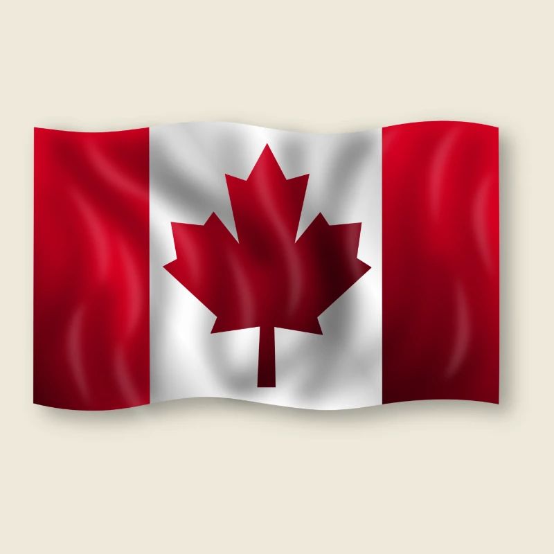 Canada Kanada Flagge cool stylish