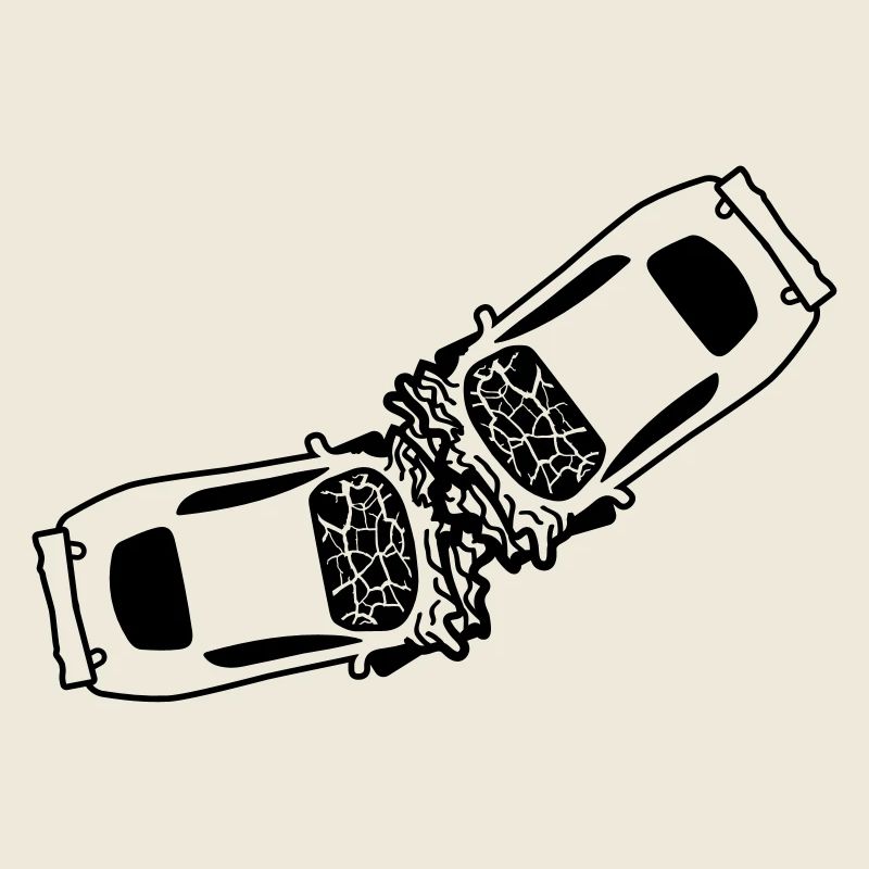 2 accidents de voiture accident total dommage écra