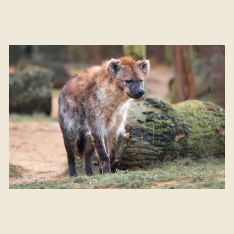 hyena or hyaena or harpy (in german Hyäne) Hyaenid