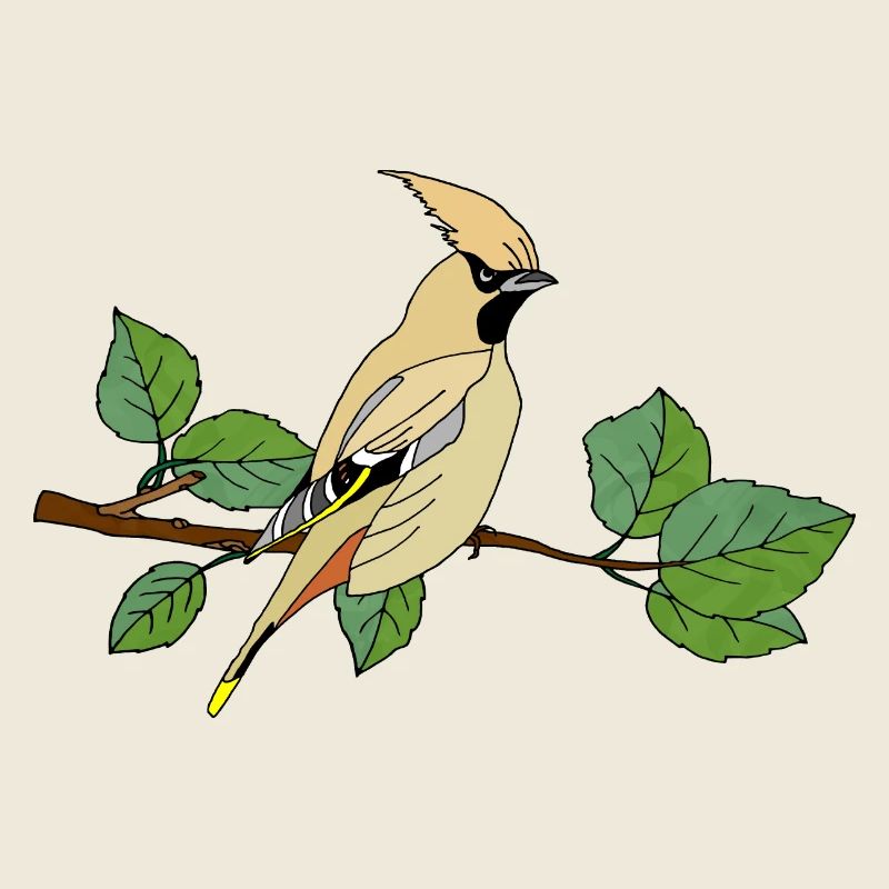 Oiseau coloré