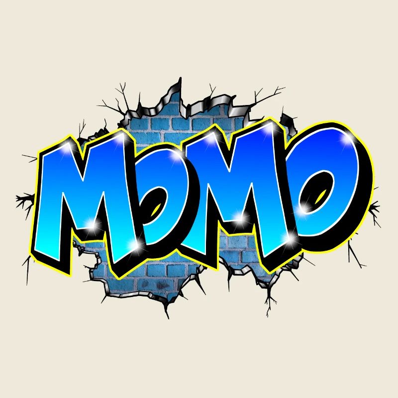 Graffiti First Name MOMO