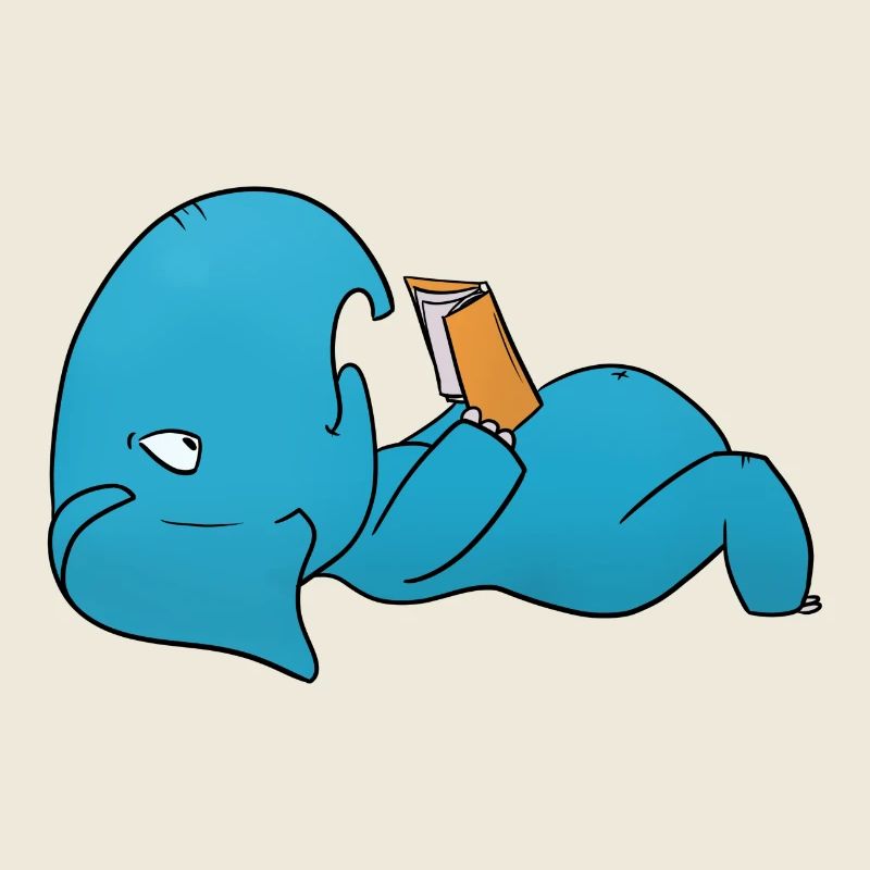 Elefant Lesen