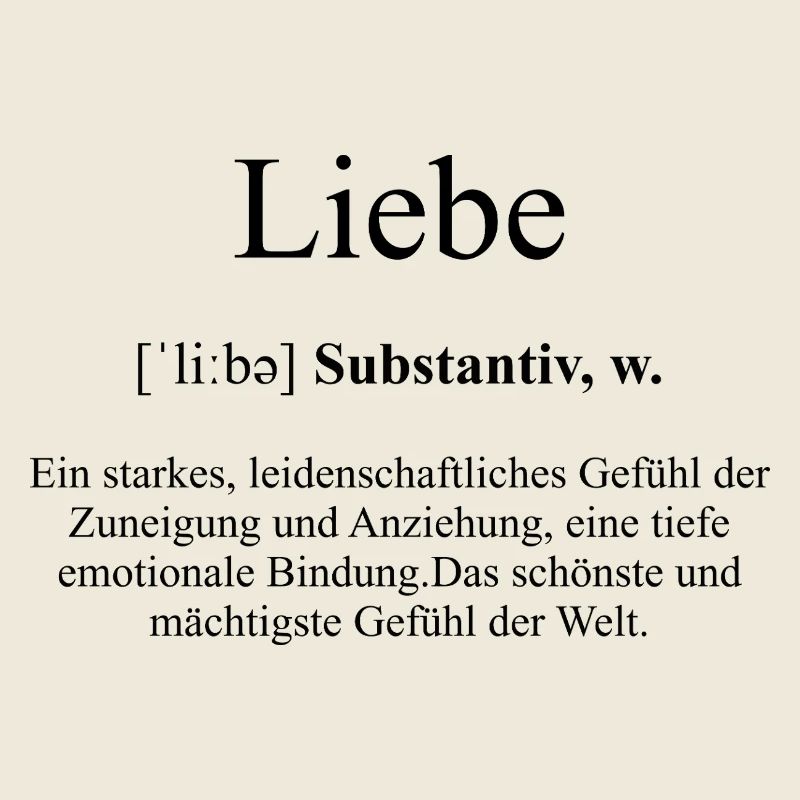 Liebe Definition Dictionary