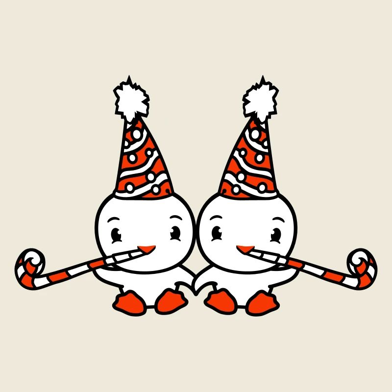 2 canards anniversaire fête chapeau deux bouffées an