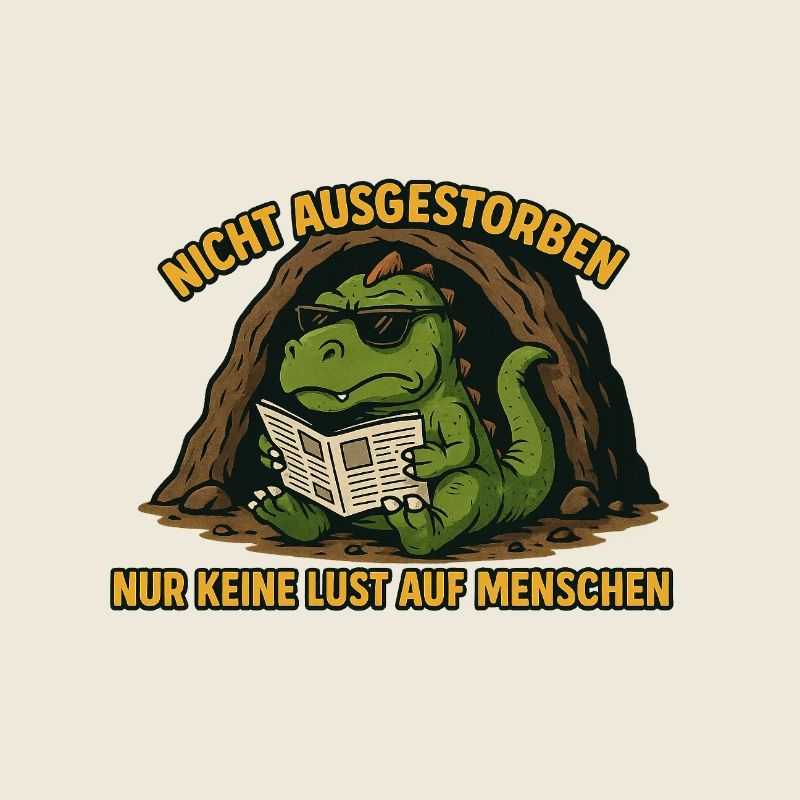 Sarkastischer Dinosaurier