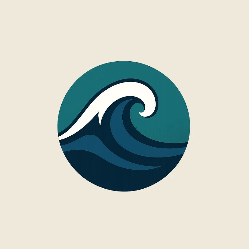 Stylized Ocean Wave