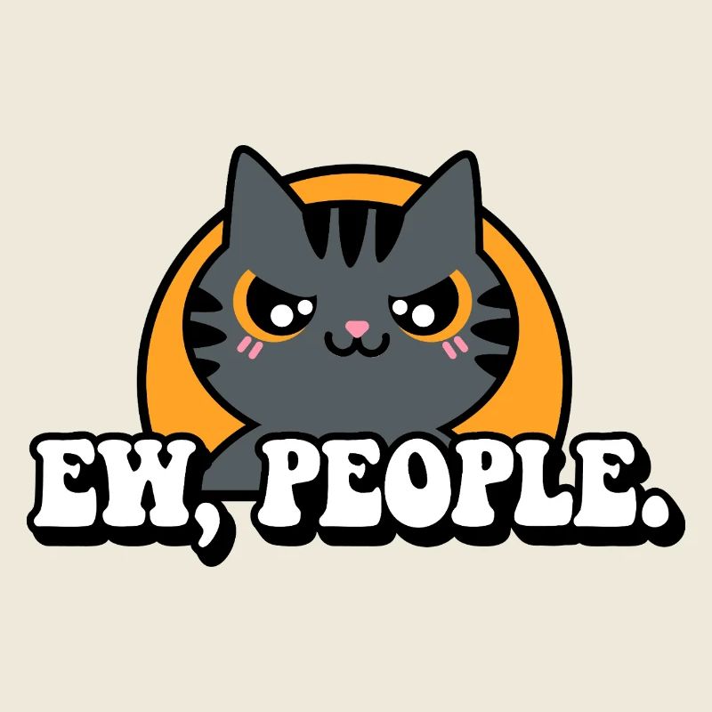 Cat with Cocky Expressions