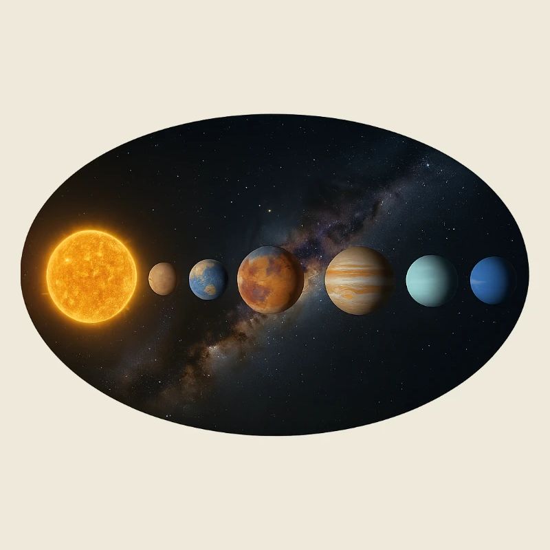 Sun - Solar System - Planets