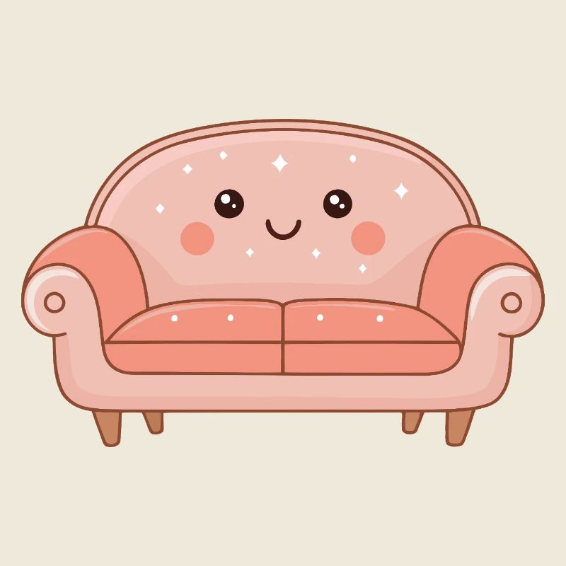 Canapé Chaleureux Étoilé Mignon