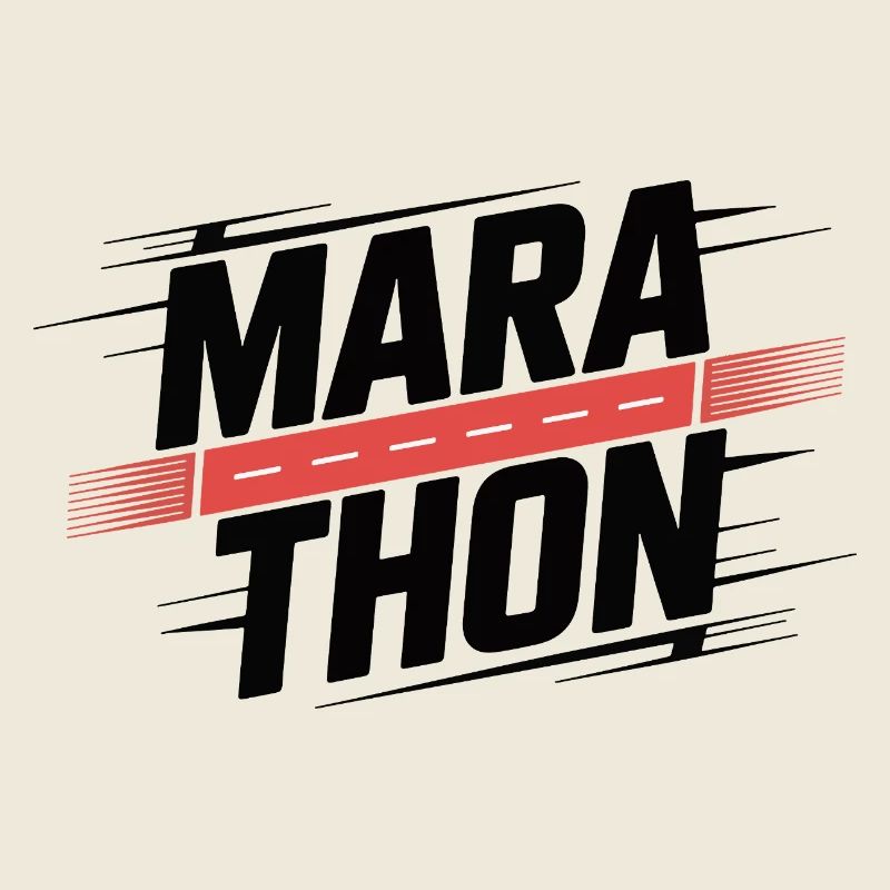 Bande néon du Marathon Sprint