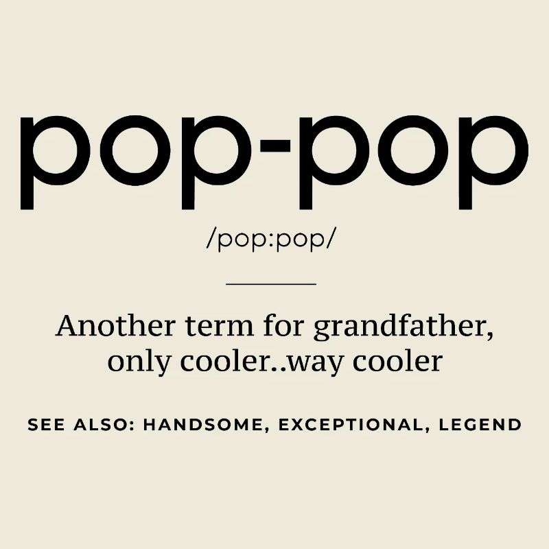 Pop-Pop-Definition – Cooler und legendärer Opa