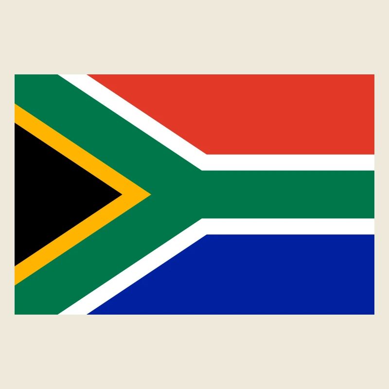 Afrique du Sud drapeau bannière