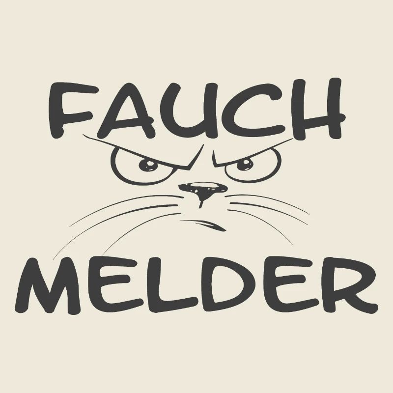 "Fauch detector" chat gris