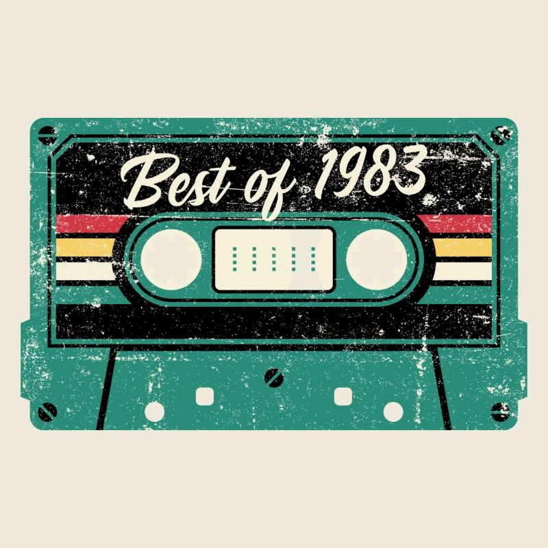 Le meilleur de 1983 Cassette rétro