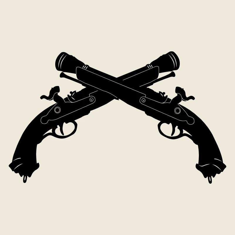 Duel au pistolet pirate