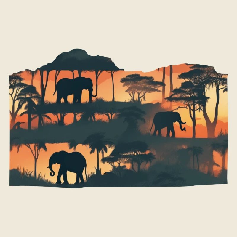 Elephants on tour