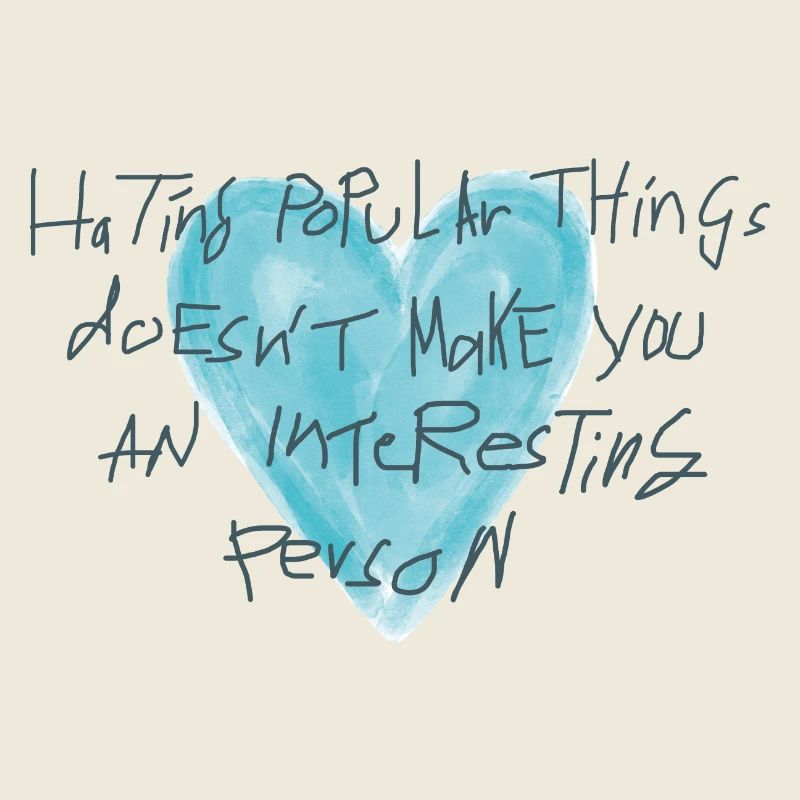 Heart with Statement