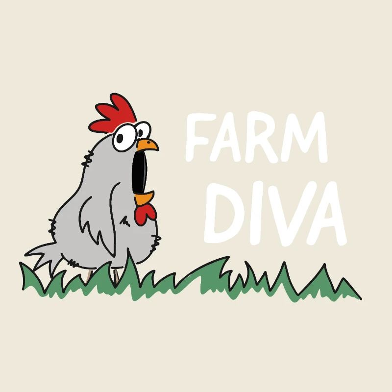 Poule Diva de la Ferme