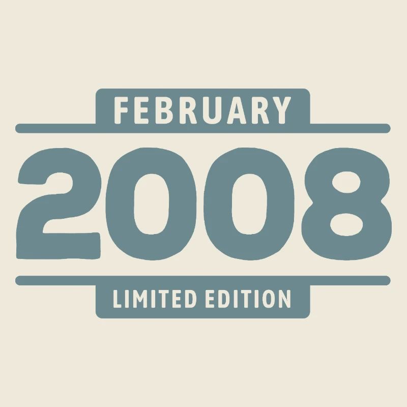 Édition limitée cadeau d’anniversaire de février 2008