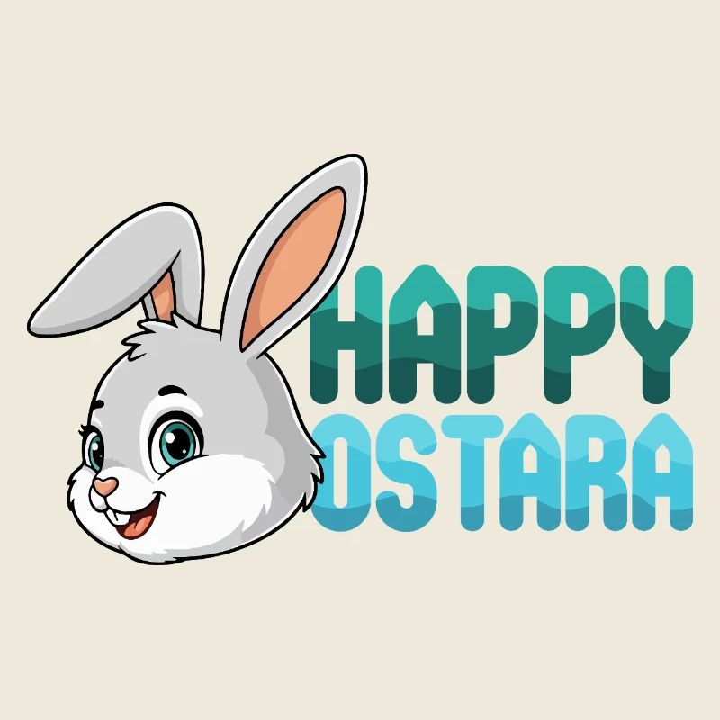 Happy Ostara Rabbit Bunny Easter Ostara Spring