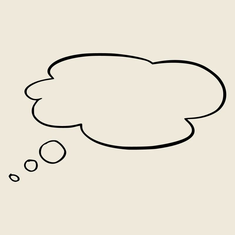 Thought bubble