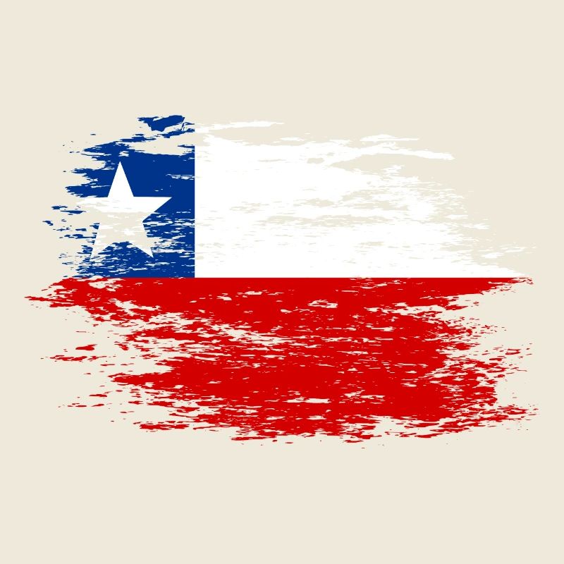 Drapeau chilien utilisé