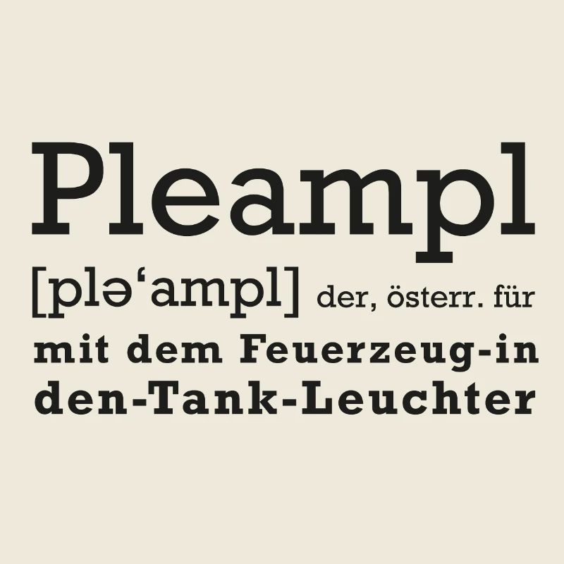 Pleampl - österreichisch - Bleampl, Dialekt