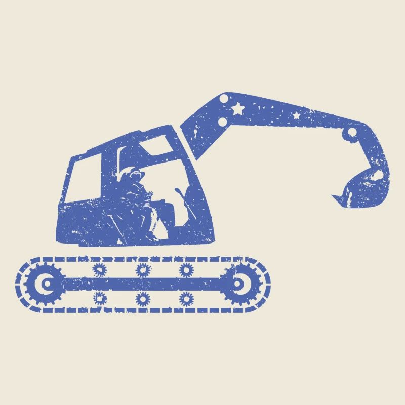 Bagger Baggerfahrer Baugeräteführer