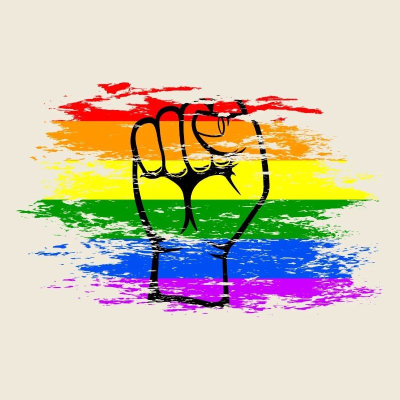 Regenbogen Flagge Faust used