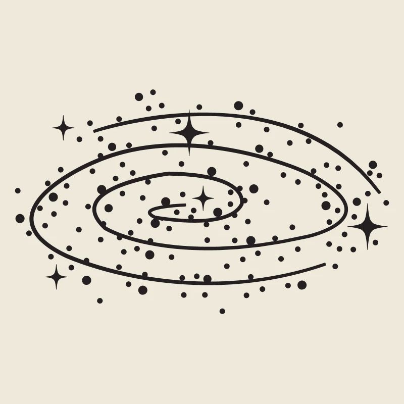 Galaxy Nebula Cosmos Star Cluster Space Doodle