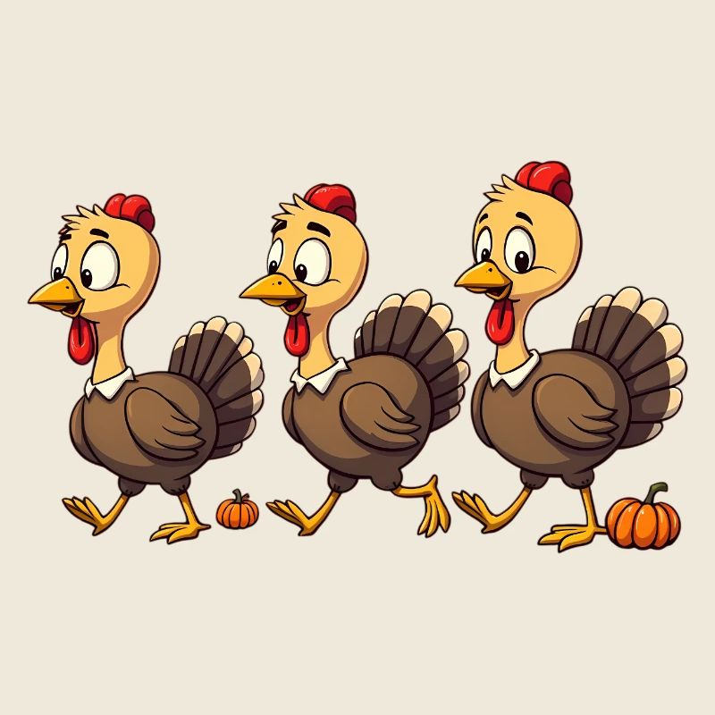 Bébé dinde de Thanksgiving