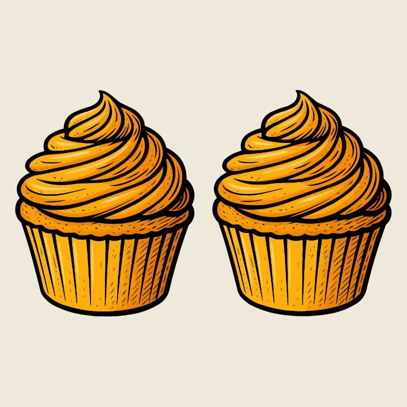 Cupcake Baking Comic