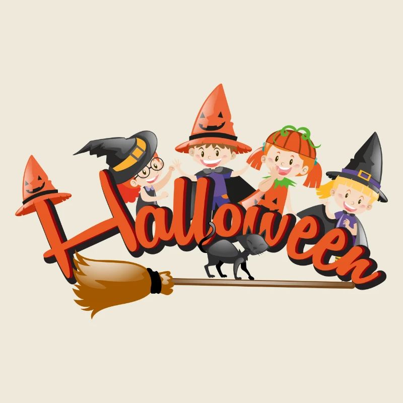 Heureuse sorcière de Halloween