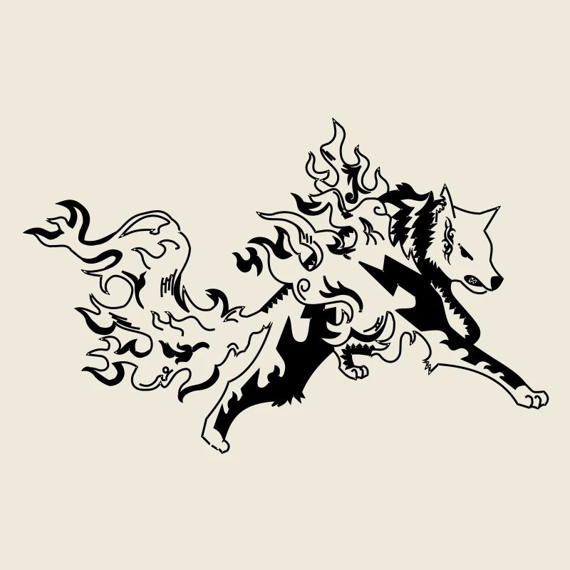 fire wolf