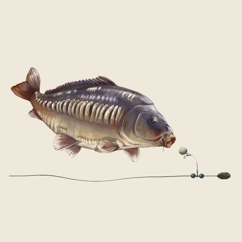 Spiegelkarpfen-Chod-Rig-Angeldesign