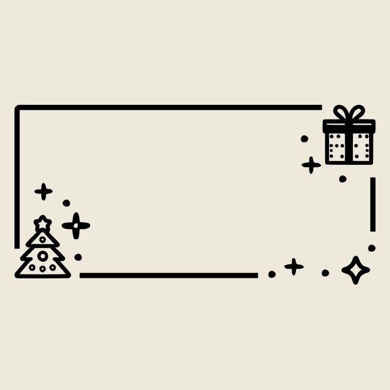 Christmas setting