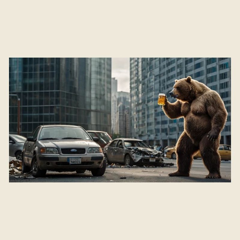 Bär Apokalypse Bier