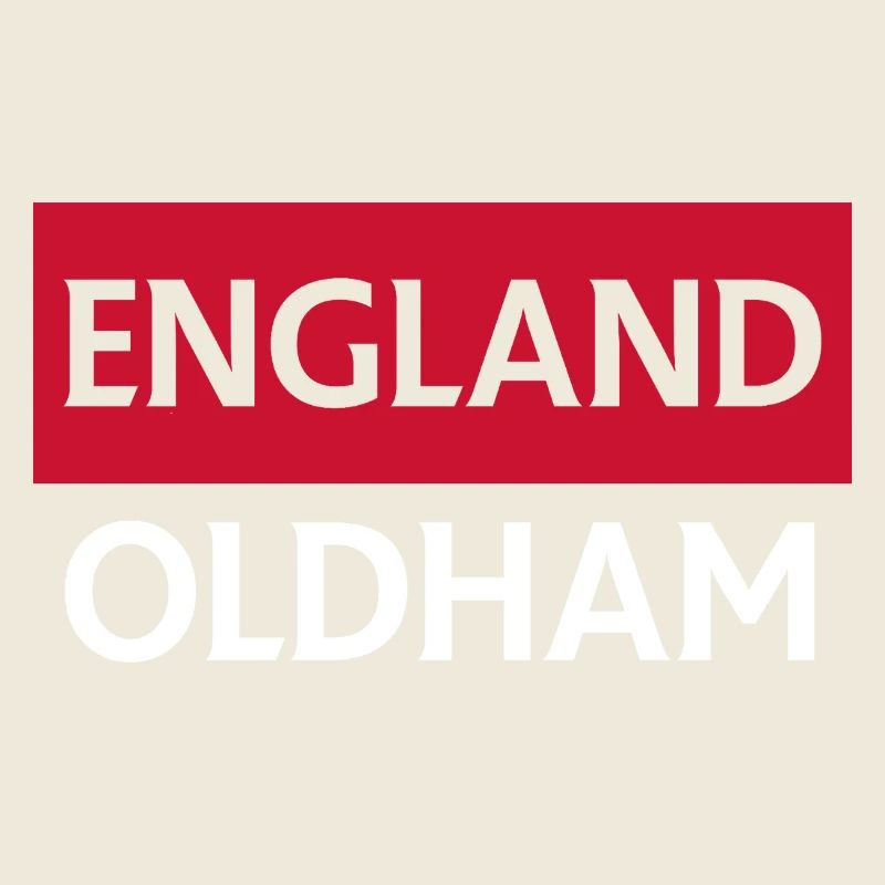 Conception des drapeaux anglais Oldham