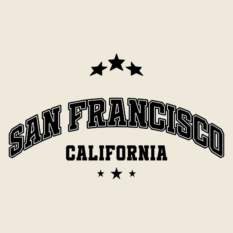 San Francisco Arc Schriftzug