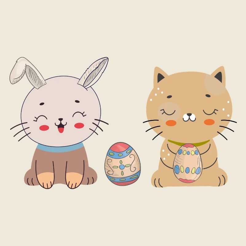 Cute Cats Easter
