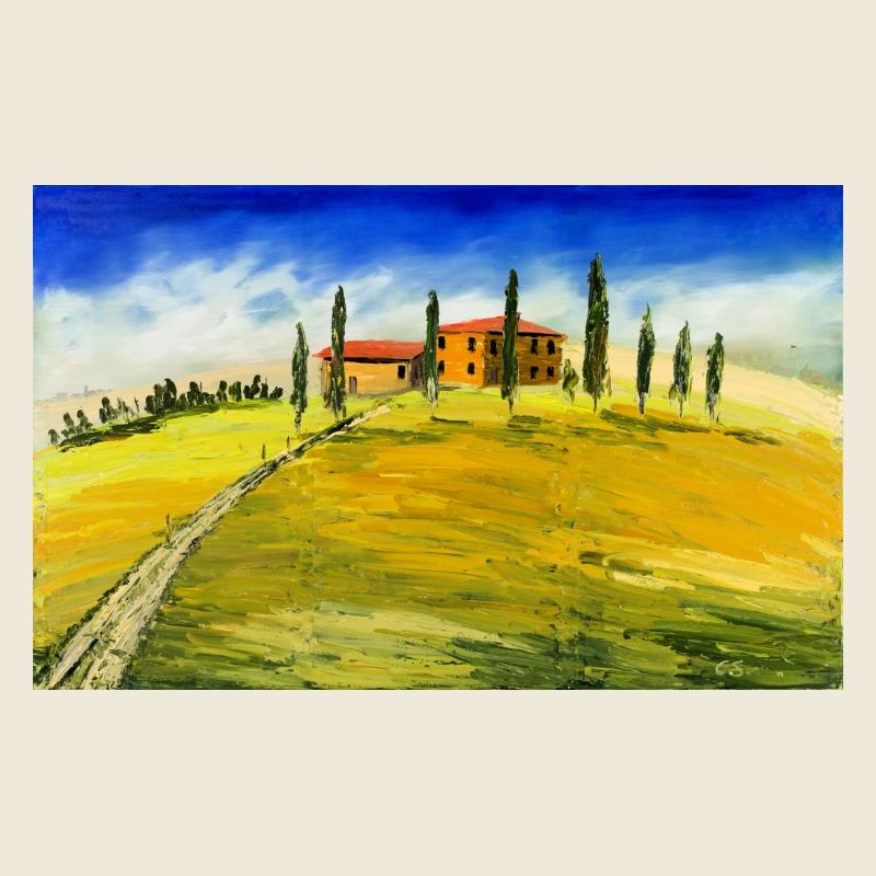Typisches Toskanamotiv