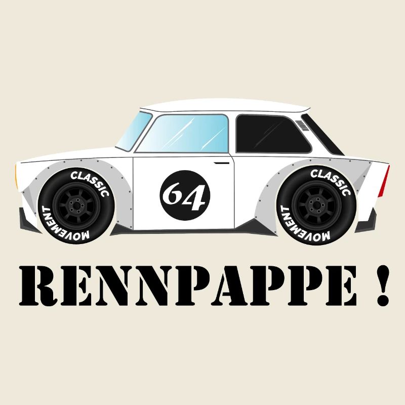 RENNPAPPE! Retro Rallye Auto Design