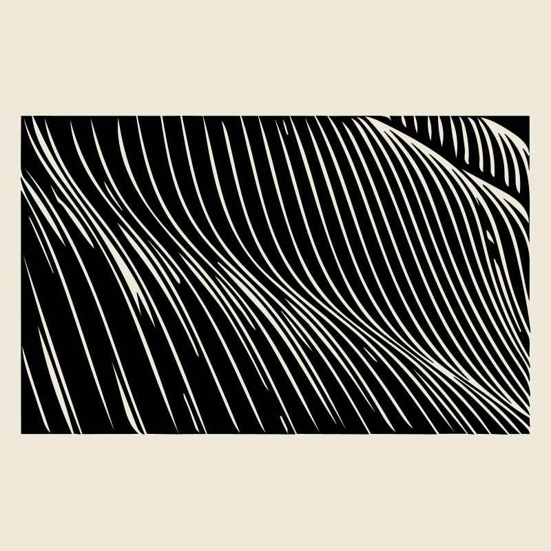 Zebra waves lines