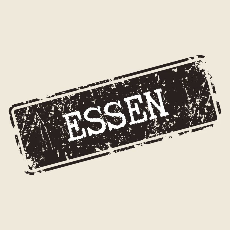 Essen Küchenmotif mit rustikaler Note